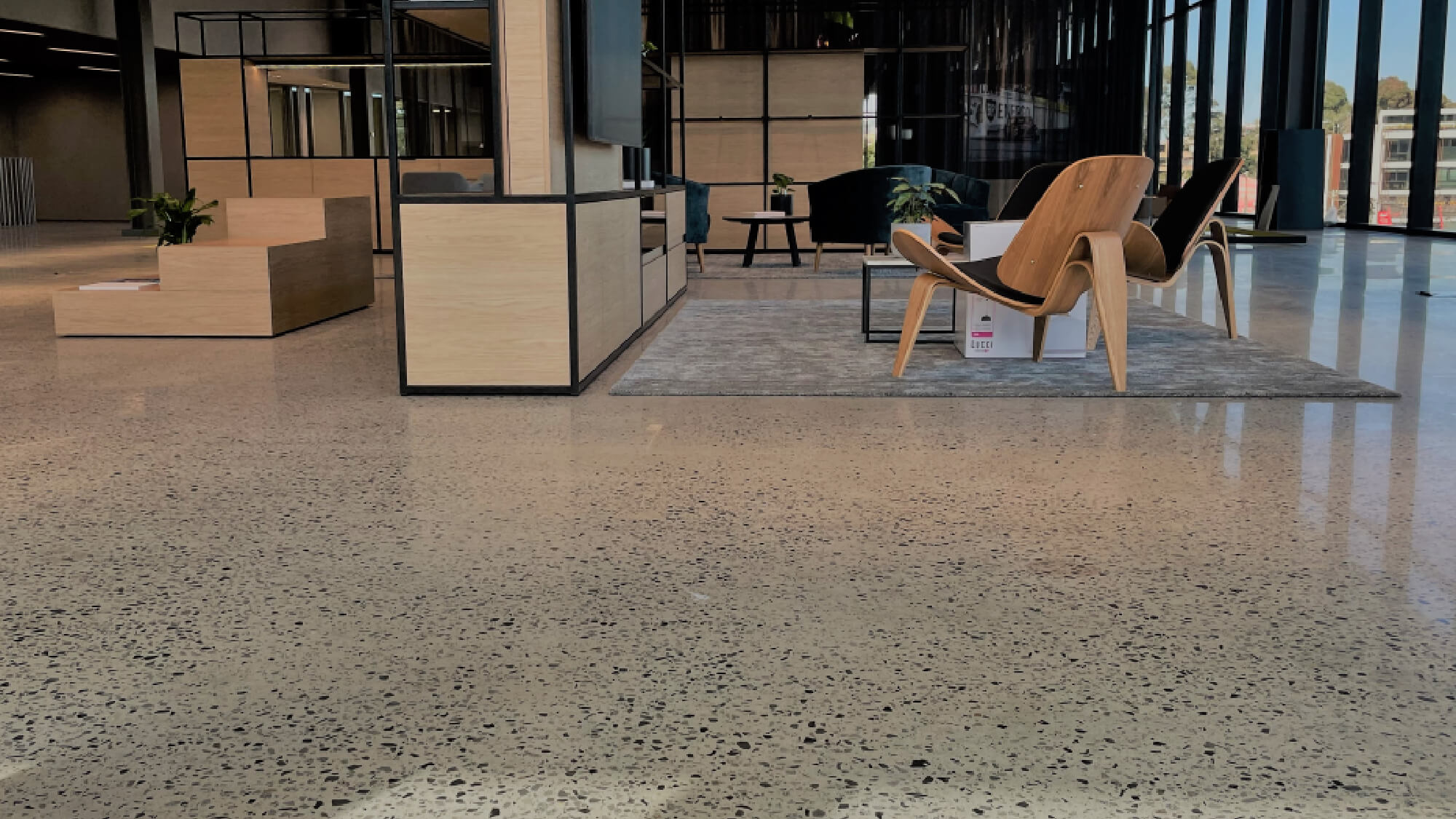 polished concrete floors