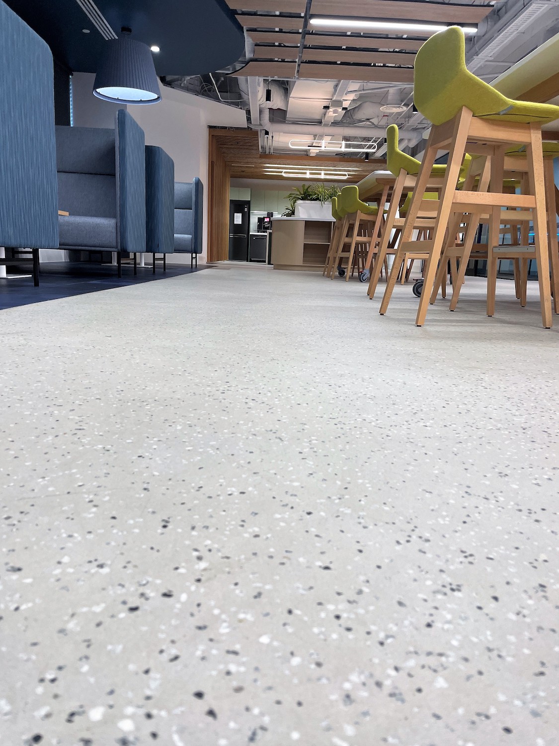 polished concrete skin floors